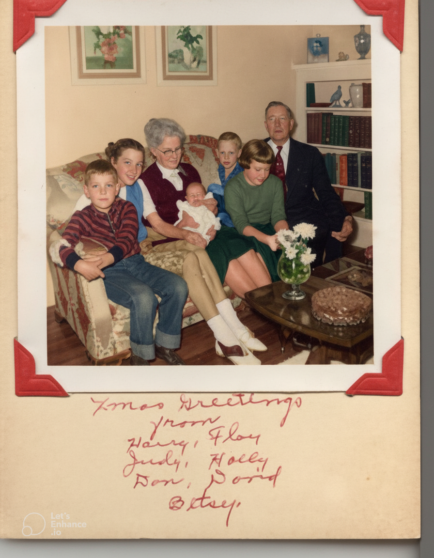 Dew Christmas card
