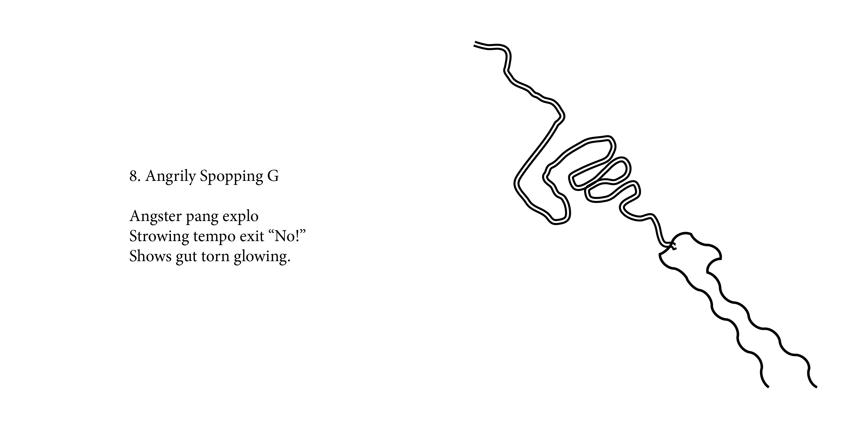 verse and line drawing